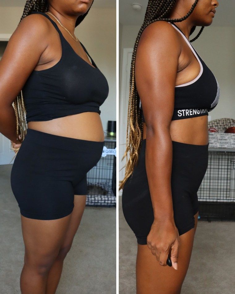Blessing’s weight-loss progress