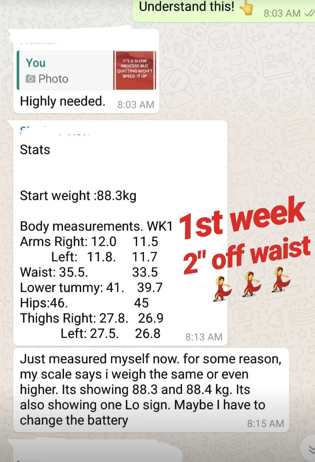 WhatsApp testimony